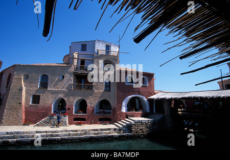 Hotel Cala di Volpe, Costa Smeralda, Porto Cervo, Gallura, Sardaigne, Italie Banque D'Images