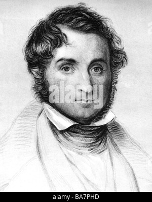 Liebig, Jutus von, 12.5.1803 - 18.4.1873, chimiste allemand, portrait, Banque D'Images
