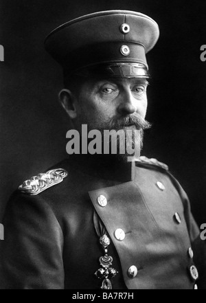 Ferdinand I., 24.8.1865 - 20.7.1927, roi de Roumanie 10.10.1914 - 20.7.1927, portrait, carte postale photo, photo de Selle und Kuntze-Niederastroth, Potsdam, vers 1915, Banque D'Images