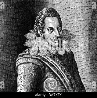 Gustavus Adolphus, 19.12.1594 - 16.11.1632, Roi De , Banque D'Images