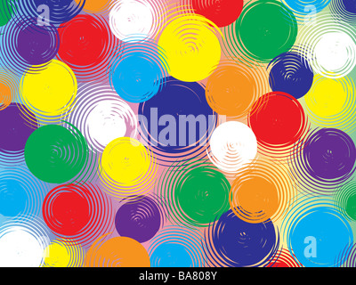 Abstract background rainbow Vector Banque D'Images