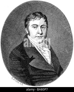 Hummel, Johann Nepomuk, 14.11.1778 - 17.10.1837, musicien autrichien (compositeur, pianiste), portrait, gravure en bois de R. Bong, Allemagne, XIXe siècle, Banque D'Images