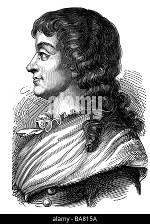 Roland de la Platière, Jeanne Marie (Manon), 17.3.1754 - 8.11.1793, auteur/écrivain français, portrait, face latérale, gravure sur bois, XIXe siècle, Banque D'Images