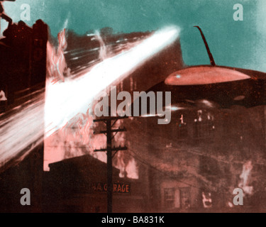 La Guerre des Mondes 1953 Paramount film basé sur HG Wells roman Banque D'Images