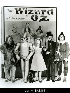 THE WIZARD OF OZ 1939 MGM film avec Judy Garland basé sur l'ouvrage de Frank Baum Banque D'Images