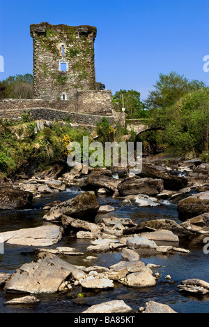 Carrganass Château Péninsule de Beara Cork Irlande Banque D'Images