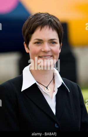 Dame Ellen MacArthur à l'Old Royal Naval College Banque D'Images