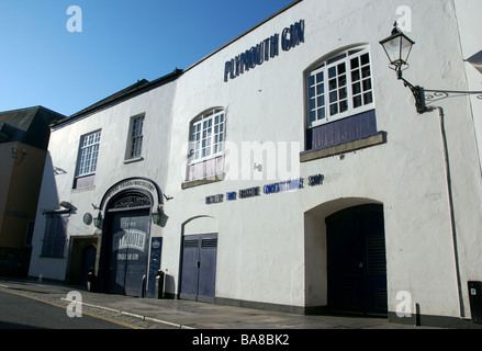 Distillerie de Gin Plymouth Barbican, entrée privée, Plymouth, Devon, UK Banque D'Images