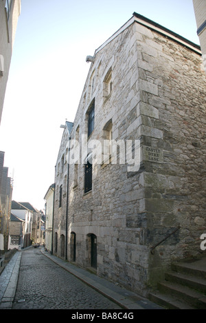 Anciens entrepôts à New Street, Barbican, Plymouth, Devon, UK Banque D'Images