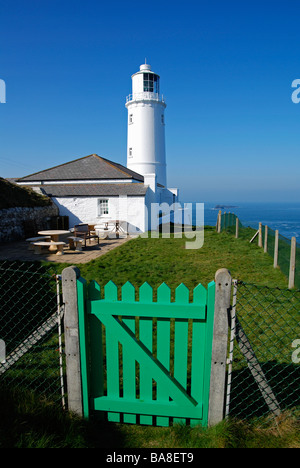 Trevose leuchtturm padstow à Cornwall, uk Banque D'Images