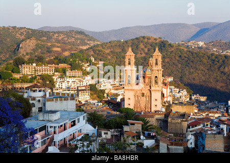 L'église Santa Prisca État Taxco, Guerrero, Mexique Banque D'Images