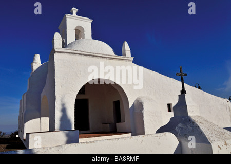 Chapelle blanchis à Nossa Senhora da Guadualupe en Serpa Banque D'Images