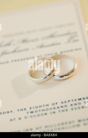 Close up de mariage Banque D'Images