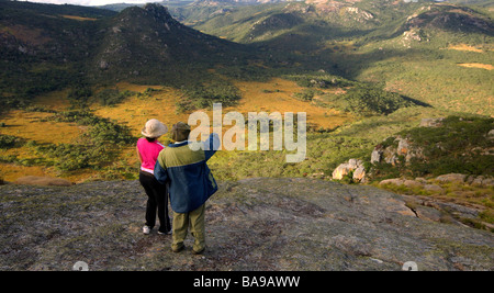 Les touristes peuvent s'offrir le luxe de l'un des plus grands resorts Zimbabwe Troutbeck resort au Zimbabwe's eastern highlands Banque D'Images