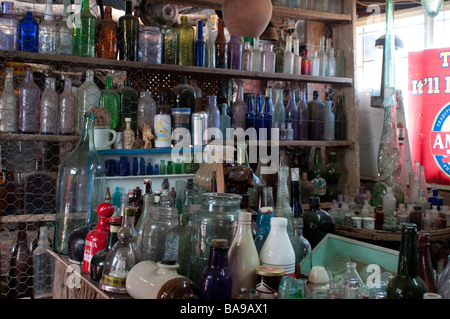 Chambre bouteille Lightning Ridge New South Wales Australie Banque D'Images