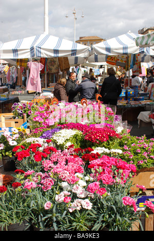 La Fiera marché, Catane, Sicile, Italie Banque D'Images