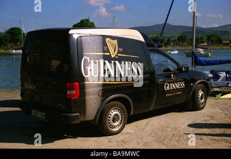 Van Guinness dans le sud de l'Irlande Banque D'Images