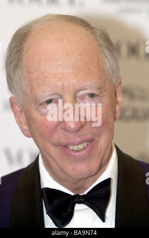 Lord Rothschild propriétaire de Waddesdon Manor dans le Buckinghamshire assiste à un gala de bienfaisance à son domicile Banque D'Images