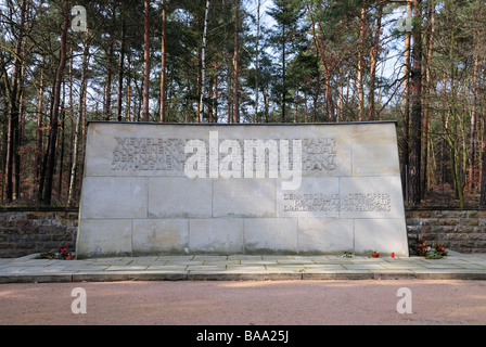 Mémorial aux habitants de Dresde a tué dans l'attentat qui a détruit la ville de raid en février 1945 Banque D'Images