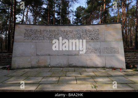 Mémorial aux habitants de Dresde a tué dans l'attentat qui a détruit la ville de raid en février 1945 Banque D'Images