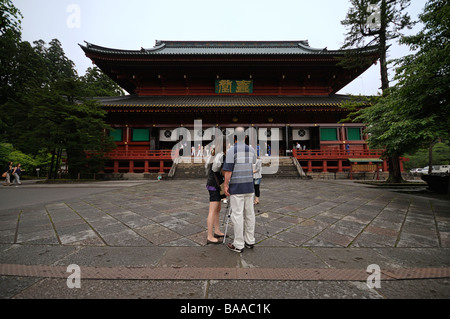 Sanbutsudo Hall (salle du Bouddha trois). Rinno-ji Temple complexe. Nikko. La Préfecture de Tochigi. Le Japon. Banque D'Images