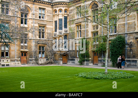 England UK Cambridge Gonville et Caius College Tree Court Banque D'Images