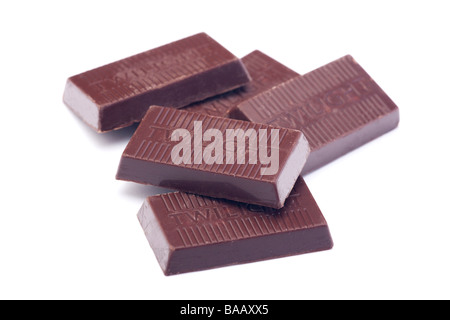 Terry's Twilight fondant menthe chocolats noirs Banque D'Images