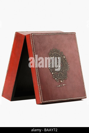 Close-up d'une boîte en bois Banque D'Images