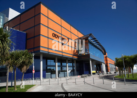 L'Odyssey Arena de Belfast en Irlande du Nord Grande-Bretagne laganside maintenant sse arena Banque D'Images