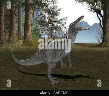 Suchomimus dinosaure Banque D'Images