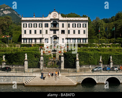 Villa Carlotta (1745) sur le lac de Côme, Italie Banque D'Images