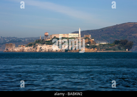 La prison d'Alcatraz à San Francisco, Californie, USA. Banque D'Images