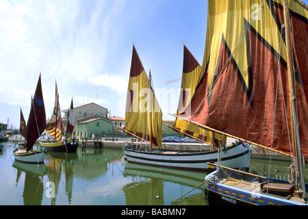 Province de Rimini Cesenatico Italie Banque D'Images