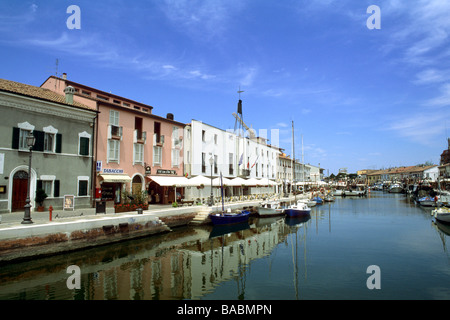 Province de Rimini Cesenatico Italie Banque D'Images