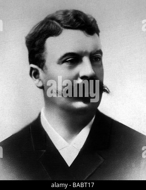 Maupassant, Guy de, 5.8.1850 - 7.7.1893, auteur/écrivain français, portrait, XIXe siècle, Banque D'Images