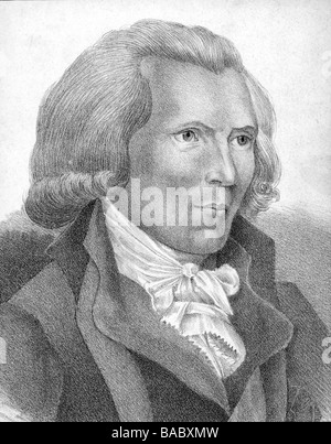 Thompson, Benjamin, 26.3.1753 - 14.8.1814, comte de Rumford, inventeur et politicien angloaméricain, portrait, gravure sur bois, XIXe siècle, Banque D'Images