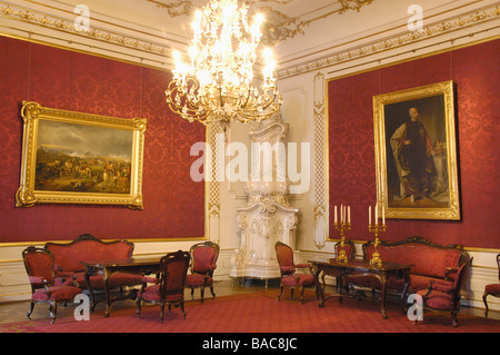 Le grand salon de l'empereur François-Joseph dans la Hofburg de Vienne Banque D'Images