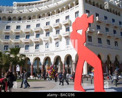La Place Aristote Electra Palace Hotel Thessaloniki Grèce Macédoine centrale Banque D'Images