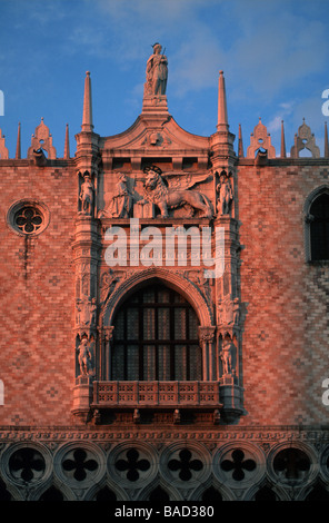 Italien Veneig Stadtteil San Marco Palazzo Ducale Dogenpalast Banque D'Images