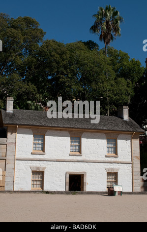 Cadman's Cottage, The Rocks, Sydney, Australie Banque D'Images