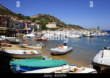 Giglio, port 3 Banque D'Images