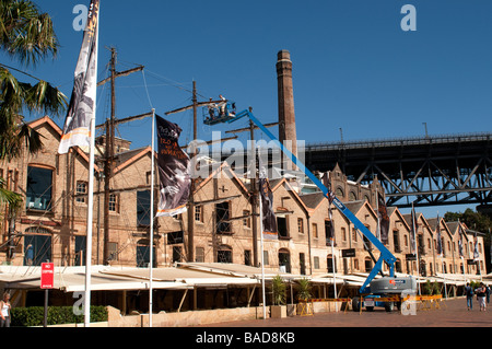 Les entrepôts de Campbell's Rocks Sydney NSW Australie Banque D'Images