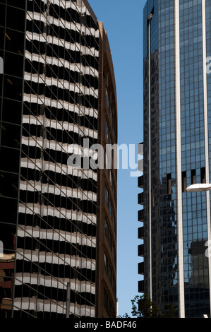 Les immeubles de grande hauteur moderne dans la George Street, Central Business District Sydney NSW Australie Banque D'Images