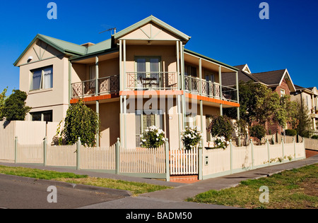 Les Foyers / Une maison sur un ensemble immobilier.L'emplacement est Victoria de Melbourne en Australie. Banque D'Images