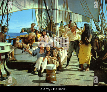 Mutinerie sur le Bounty 1962 film MGM Banque D'Images