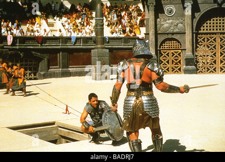 GLADIATOR 2000 Universal film avec Russell Crowe Banque D'Images