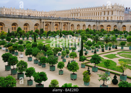 L'orangerie, Les Jardins de Versailles, Versailles, Ile-de-France, France Banque D'Images