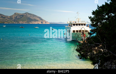 Cala Luna creek, Golfo di Orosei, Sardaigne, Italie Banque D'Images