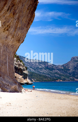 Cala Luna creek, Golfo di Orosei, Sardaigne, Italie Banque D'Images