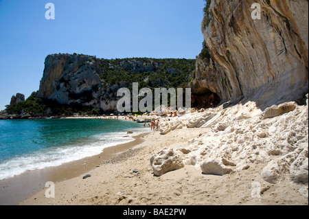 Cala Luna creek, Golfo di Orosei, Sardaigne, Italie Banque D'Images